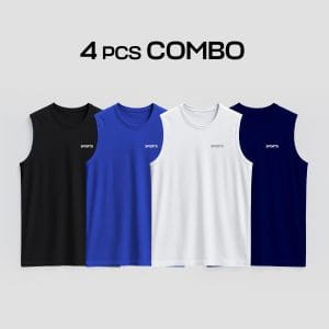 Men’s 4pcs TankTop Combo – Activewear & Casual Wear TN4PCS
