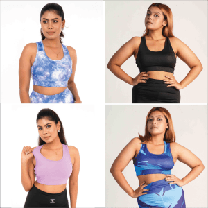 4Pcs Sports Bra Combo